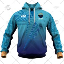 Moana Pasifika Custom Name Number 2022 Home Jersey Pullover Hoodie