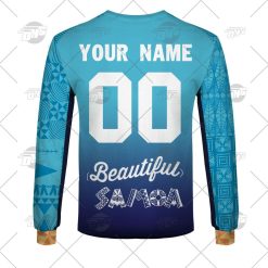 Moana Pasifika Custom Name Number 2022 Home Jersey Sweatshirt