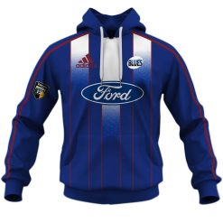 Auckland Blues Custom Name Number Vintage 2000 Jersey Pullover Hoodie