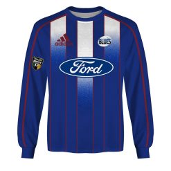 Auckland Blues Custom Name Number Vintage 2000 Jersey Sweatshirt