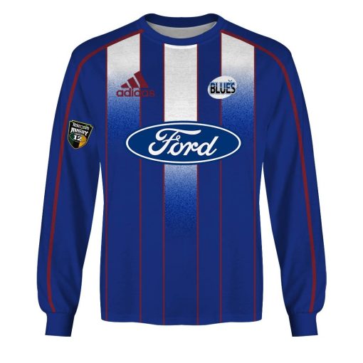 Auckland Blues Custom Name Number Vintage 2000 Jersey Sweatshirt