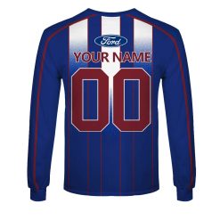 Auckland Blues Custom Name Number Vintage 2000 Jersey Sweatshirt