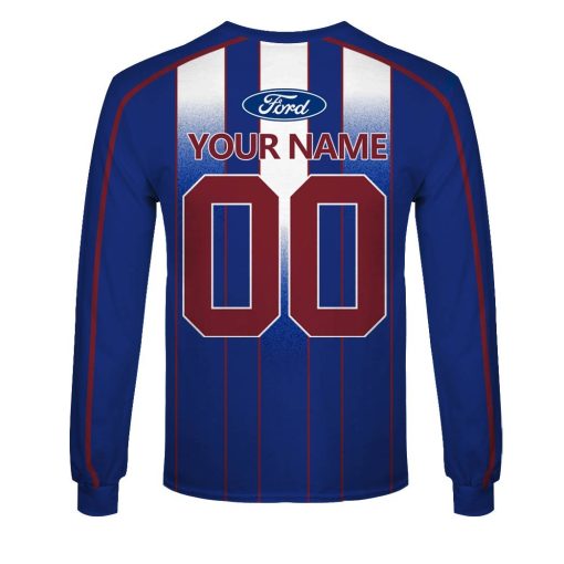 Auckland Blues Custom Name Number Vintage 2000 Jersey Sweatshirt