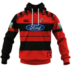 Canterbury Crusaders Custom Name Number Vintage 1998 Jersey Pullover Hoodie