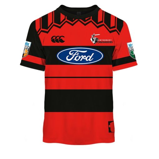 Canterbury Crusaders Custom Name Number Vintage 1998 Jersey T-Shirt