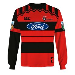 Canterbury Crusaders Custom Name Number Vintage 1998 Jersey Sweatshirt