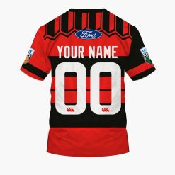 Canterbury Crusaders Custom Name Number Vintage 1998 Jersey T-Shirt