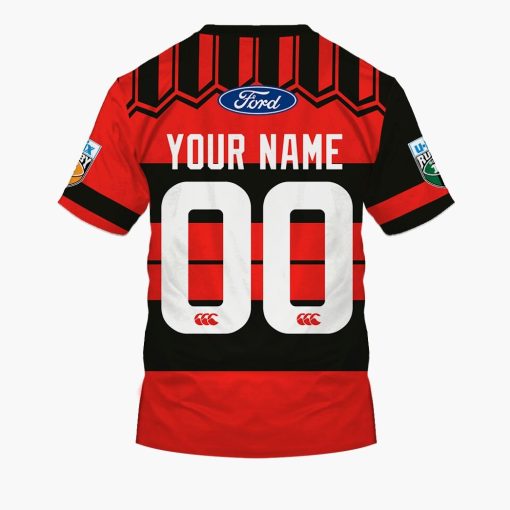 Canterbury Crusaders Custom Name Number Vintage 1998 Jersey T-Shirt