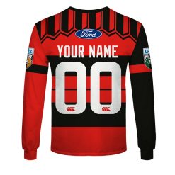 Canterbury Crusaders Custom Name Number Vintage 1998 Jersey Sweatshirt