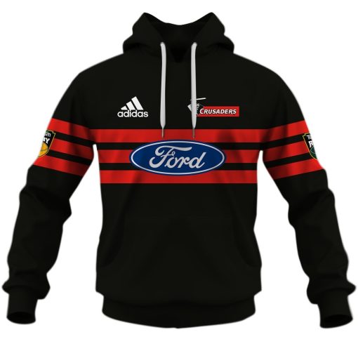 Canterbury Crusaders Custom Name Number Vintage 2000 Jersey Pullover Hoodie