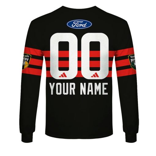 Canterbury Crusaders Custom Name Number Vintage 2000 Jersey Sweatshirt