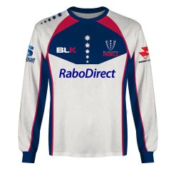 Melbourne Rebels Custom Name Number Vintage 2013 Jersey Sweatshirt