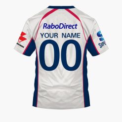 Melbourne Rebels Custom Name Number Vintage 2013 Jersey T-Shirt