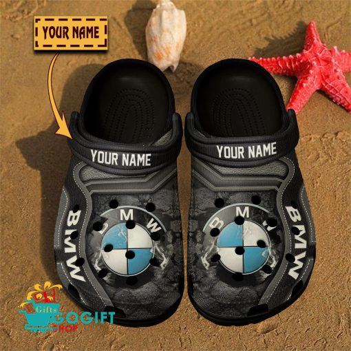 BMW Custom Name Fan Edition BW Crocs