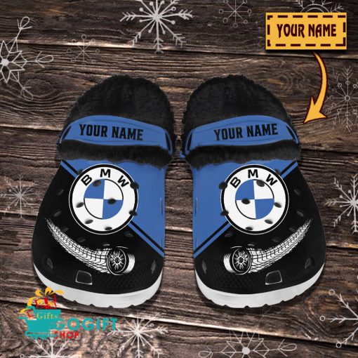 BMW Motorrad Custom Name New Edition BW Fleece Crocs