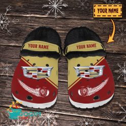 Cadillac Custom Name Limited Edition Fleece Crocs