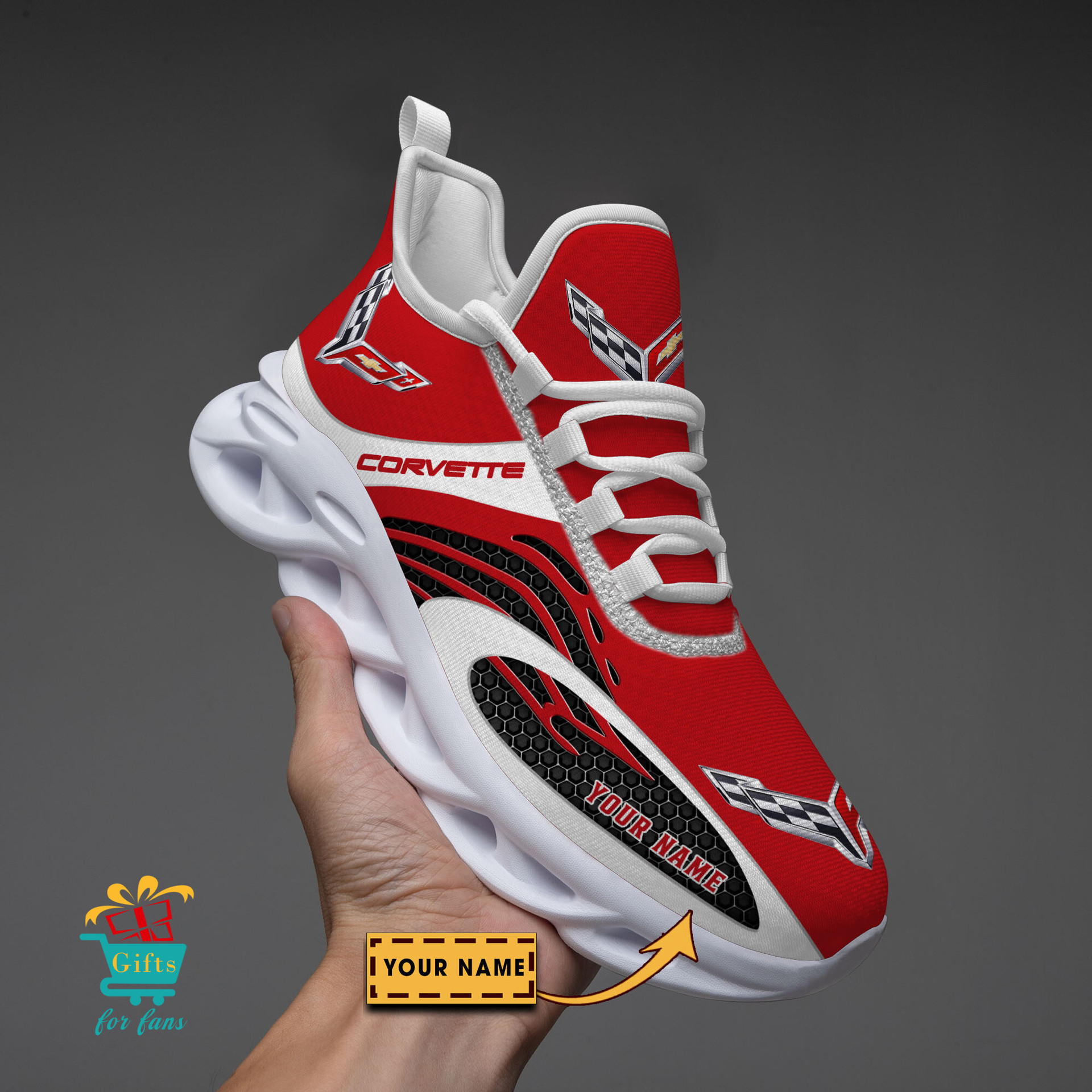 Chevrolet Corvette Custom Name New Style Max Soul Shoes Chevrolet Corvette Custom Name New Style Max Soul Shoes