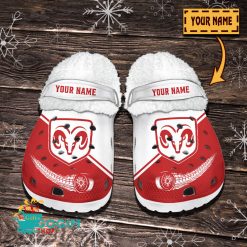 Dodge Custom Name Limited Edition BW Fleece Crocs
