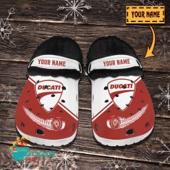 Ducati Custom Name New Edition Fleece Crocs Ducati Custom Name New Edition Fleece Crocs