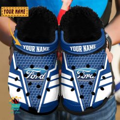 Ford Custom Name Limited Edition BW Fleece Crocs