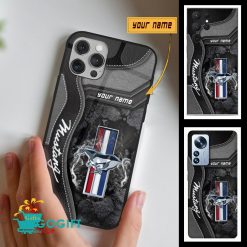 Ford Mustang Custom Name Fan Edition Phone Case