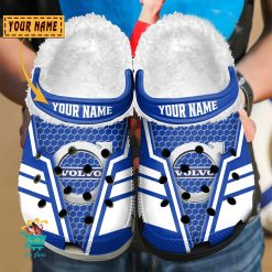 Volvo Custom Name New Edition Fleece Crocs