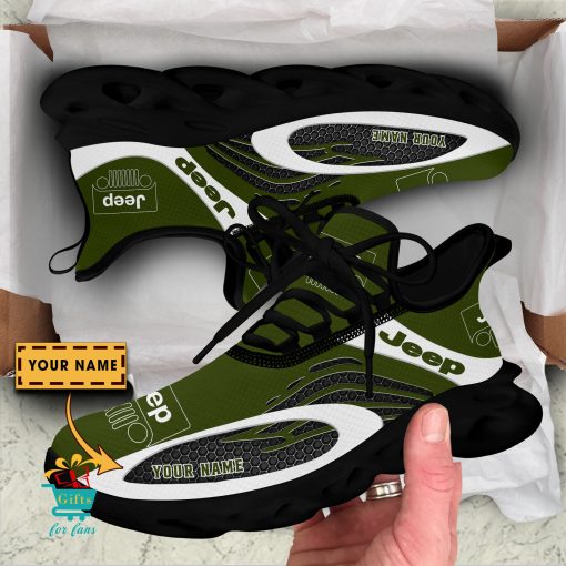 Jeep Custom Name New Style Max Soul Shoes