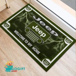 Jeep Custom Name Rubber Doormat
