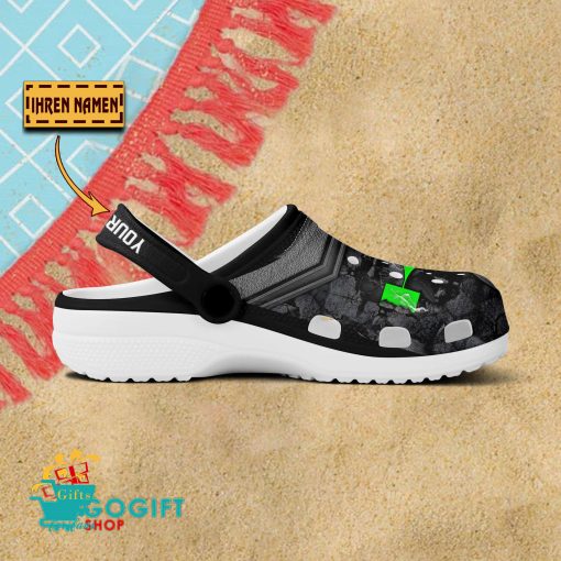 Kawasaki Custom Name Fan Edition BW Crocs