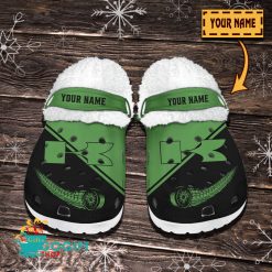 Kawasaki Custom Name New Edition Fleece Crocs