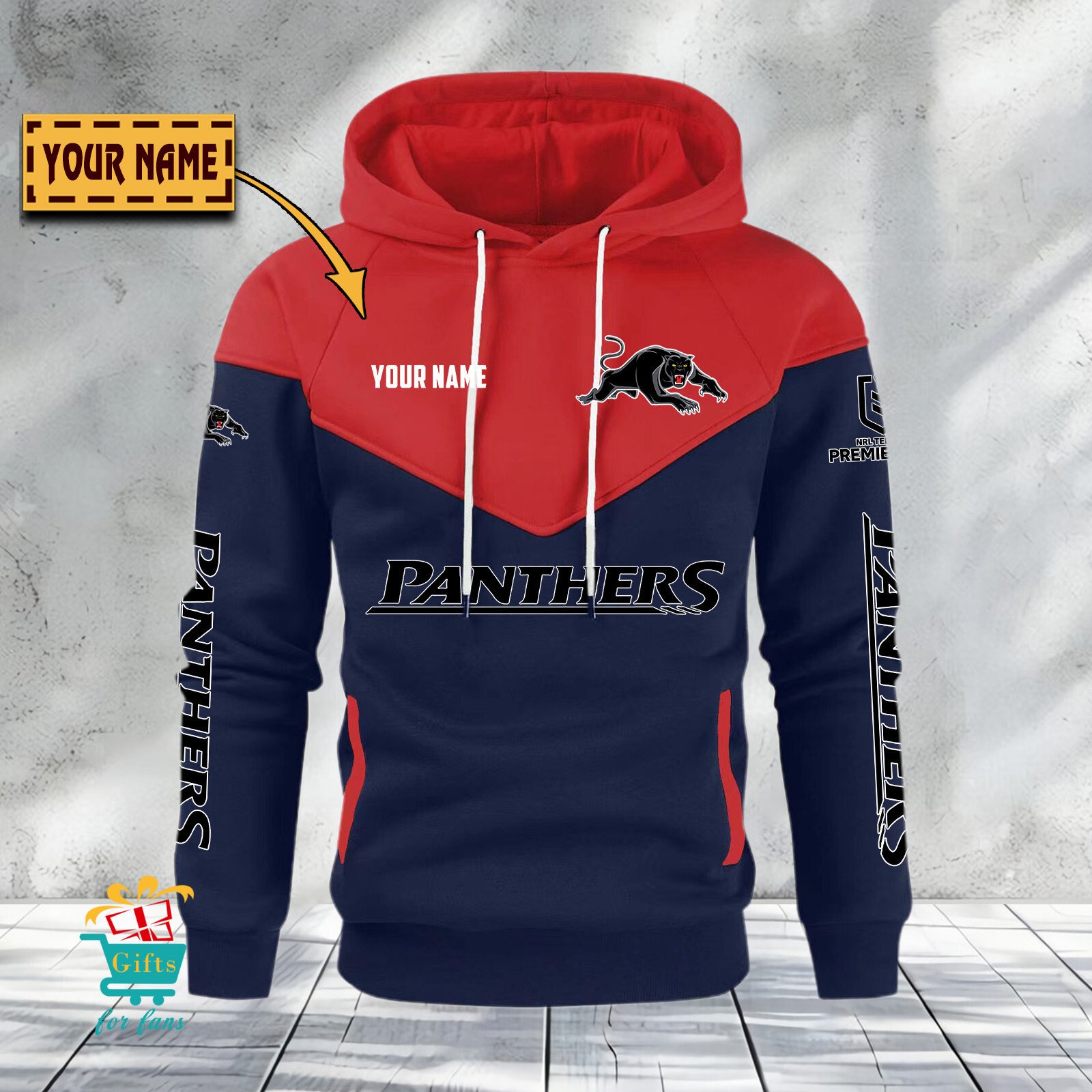 Penrith Panthers Custom Name New Edition Cozy Hoodie Penrith Panthers Custom Name New Edition Cozy Hoodie