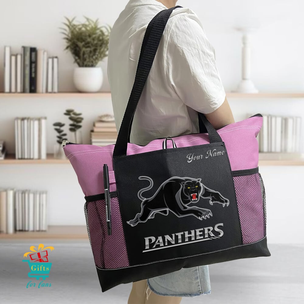 Penrith Panthers Custom Name New Edition Eco Tote Bag Penrith Panthers Custom Name New Edition Eco Tote Bag