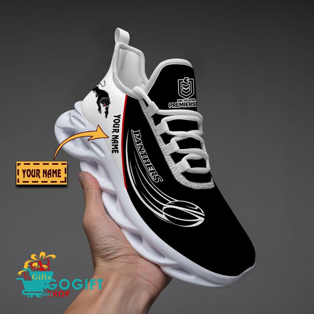 Penrith Panthers Custom Name New Edition Max Soul Shoes Penrith Panthers Custom Name New Edition Max Soul Shoes
