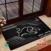 Penrith Panthers Custom Name New Edition Rubber Doormat