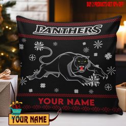 Penrith Panthers Custom Name Special Edition Square Pillow Case Penrith Panthers Custom Name Special Edition Square Pillow Case