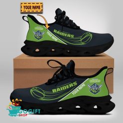 Canberra Raiders Custom Name New Edition Max Soul Shoes