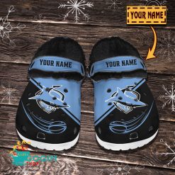 Cronulla-Sutherland Sharks Custom Name Limited Editon Fleece Crocs