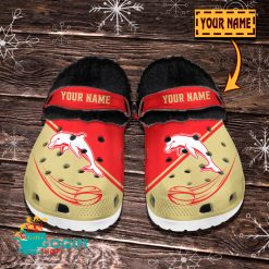 Dolphins Custom Name Limited Editon Fleece Crocs