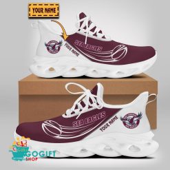 Manly Warringah Sea Eagles Custom Name New Edition Max Soul Shoes