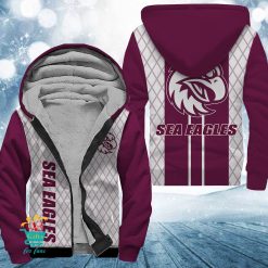 Manly Warringah Sea Eagles New Style Fleece Hoodie
