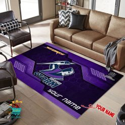 Melbourne Storm Custom Name New Edition Floor Rug