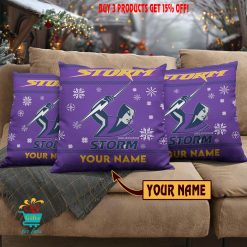 Melbourne Storm Custom Name Special Edition Square Pillow Case