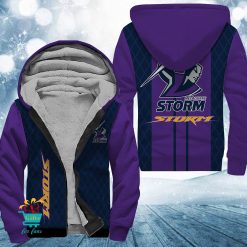 Melbourne Storm New Style Fleece Hoodie