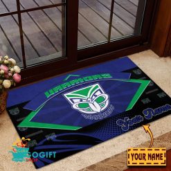 New Zealand Warriors Custom Name Special Edition Rubber Doormat