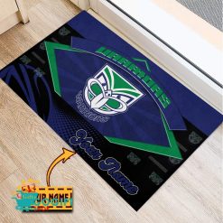 New Zealand Warriors Custom Name Special Edition Rubber Doormat
