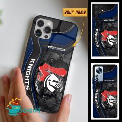 Newcastle Knights Custom Name Fan Edition Phone Case