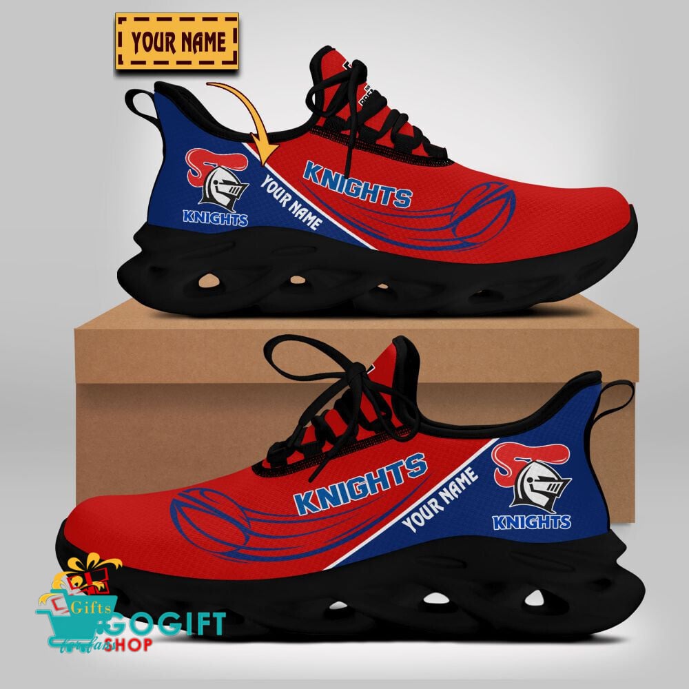 Newcastle Knights Custom Name New Edition Max Soul Shoes Newcastle Knights Custom Name New Edition Max Soul Shoes