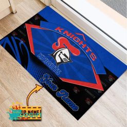 Newcastle Knights Custom Name Special Edition Rubber Doormat