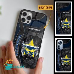 North Queensland Cowboys Custom Name Fan Edition Phone Case