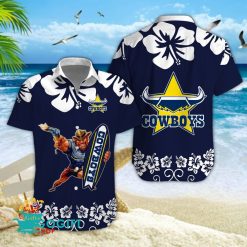 North Queensland Cowboys Mascot Aloha Outfit
